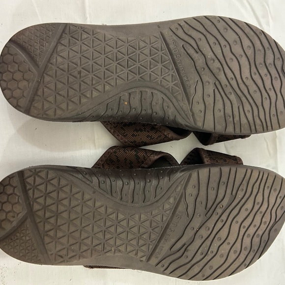 ONCAI Mens Sandals Arch Support Slides Plantar Fasciitis - Picture 4 of 11